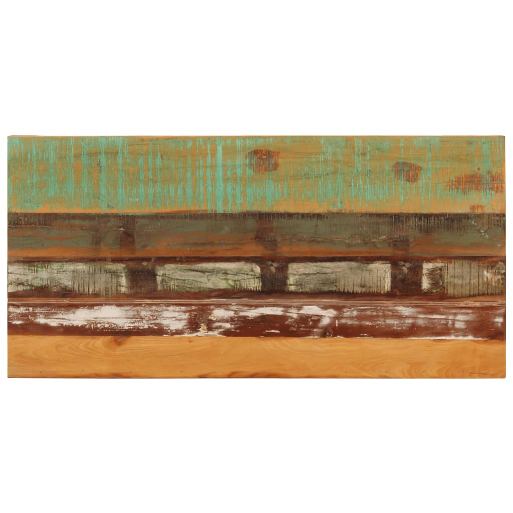 Mesa de bar 112x55x108 cm madeira recuperada maciça