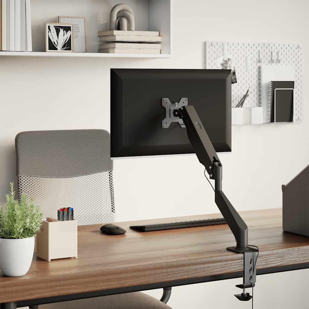 Braço p/ monitor independente ecrã 27" máx. mola a gás 10 kg
