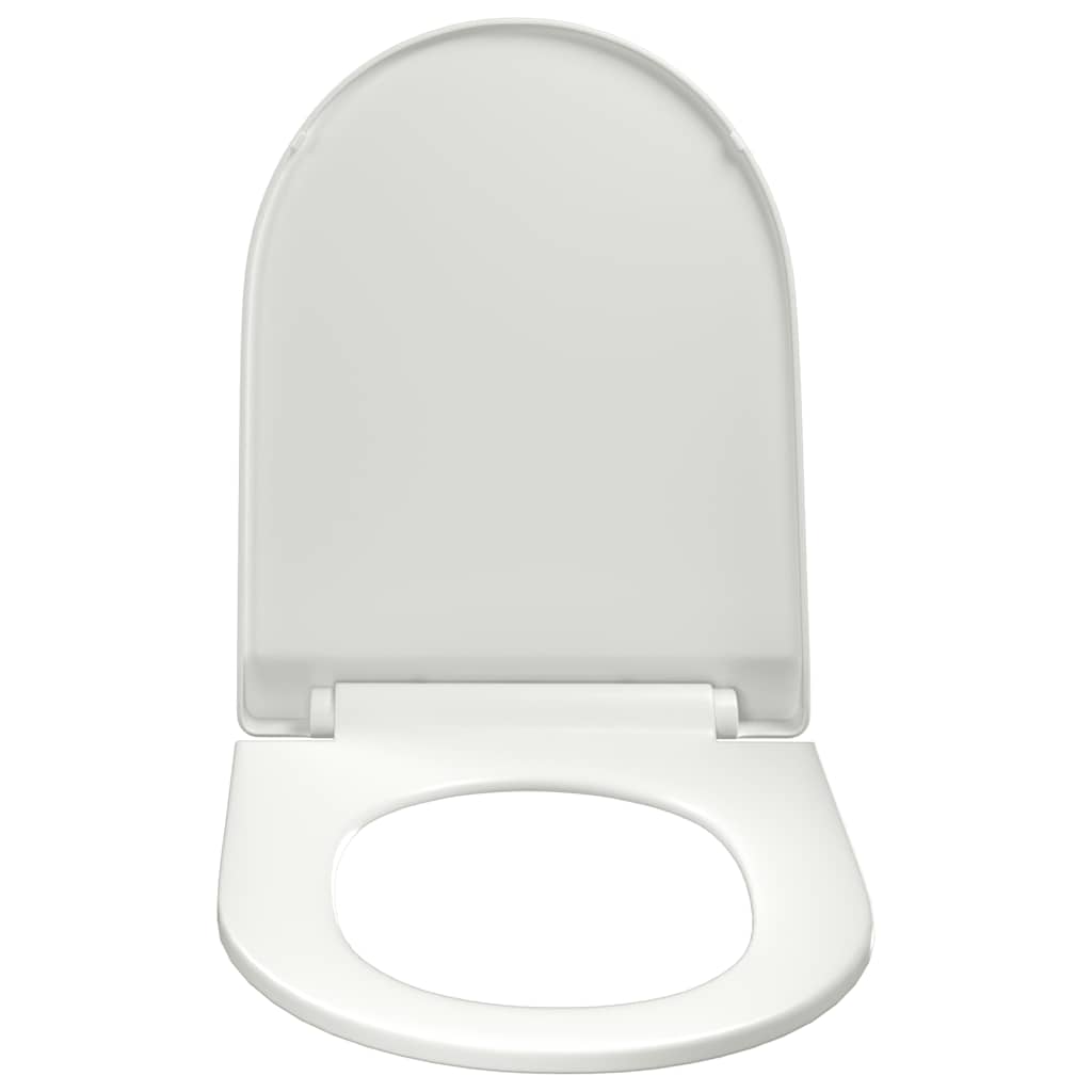 Tampo de sanita fecho suave com design remoção rápida branco