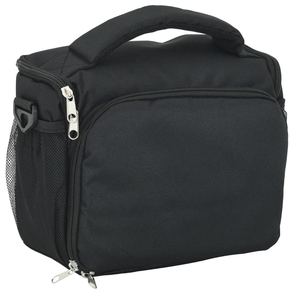 Saco para câmara com capa impermeável tecido oxford preto