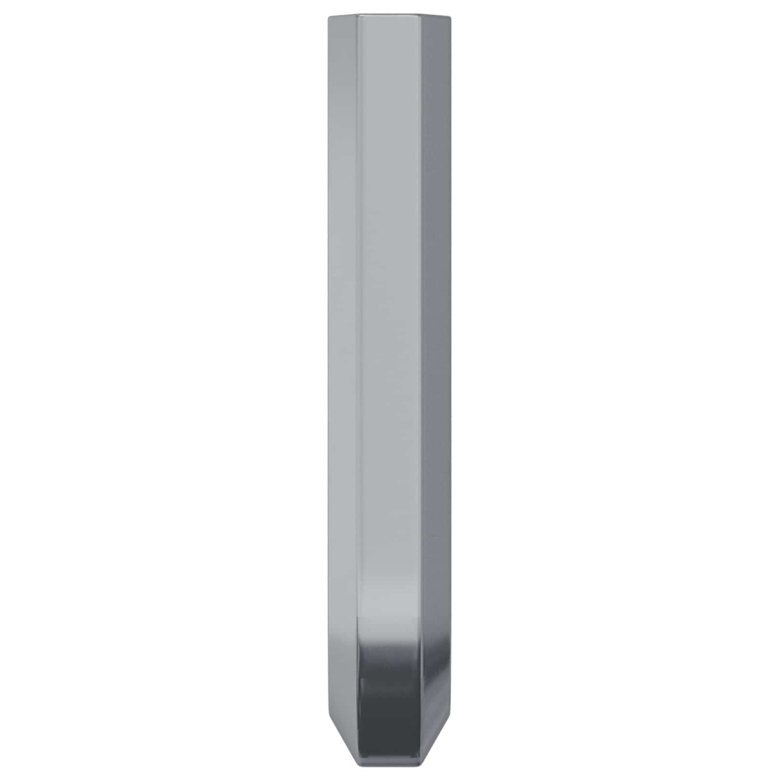 Chave hexagonal 2118 unid. prateado 22 x 66 mm aço