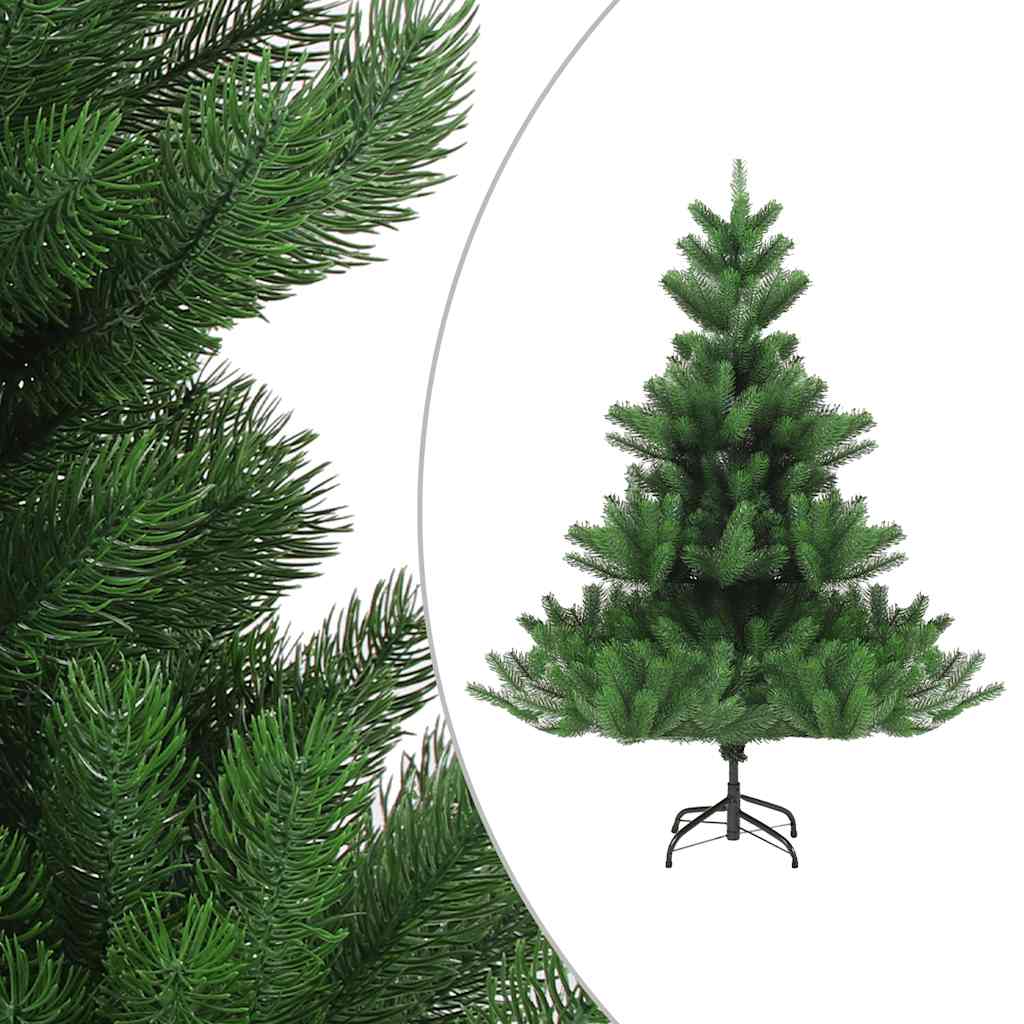 Árvore natal artificial leds/bolas 150cm abeto caucasiano verde