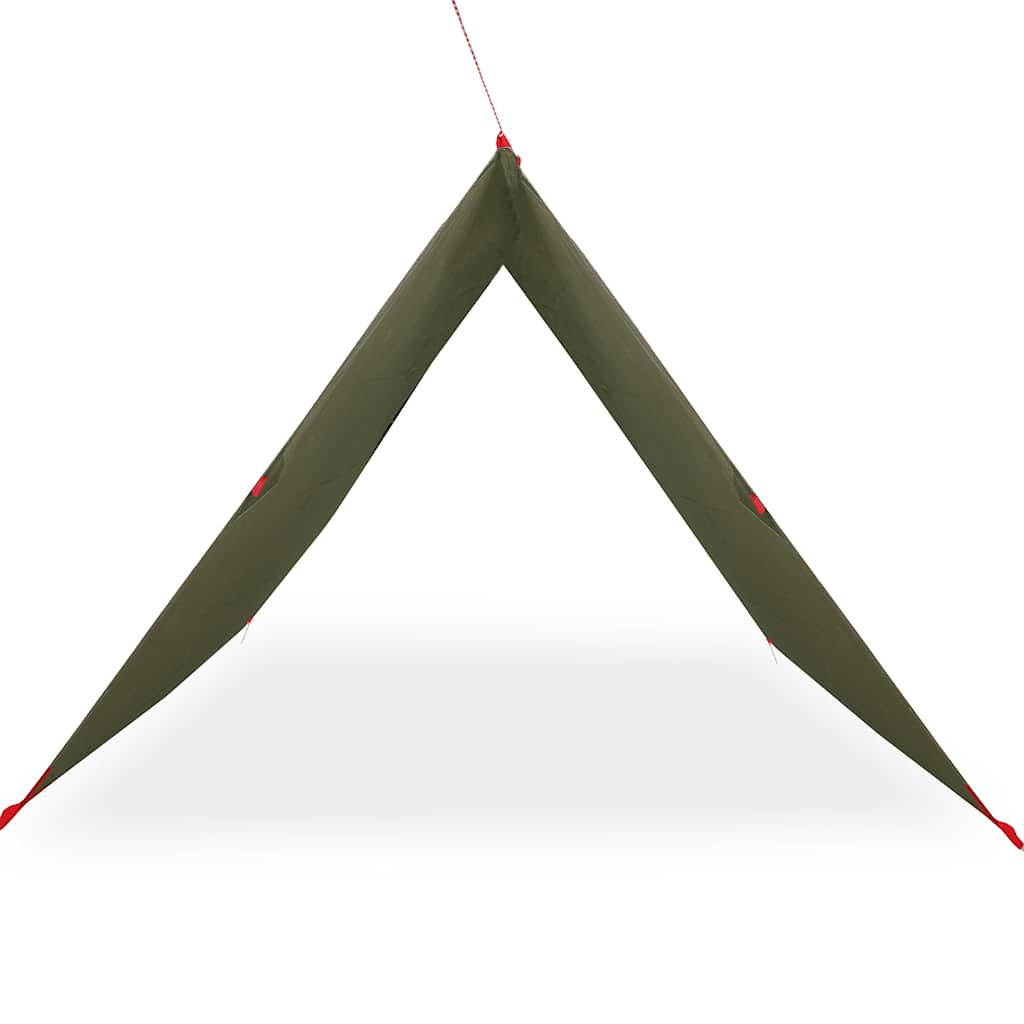 Lona de campismo 451x420 cm impermeável verde azeitona