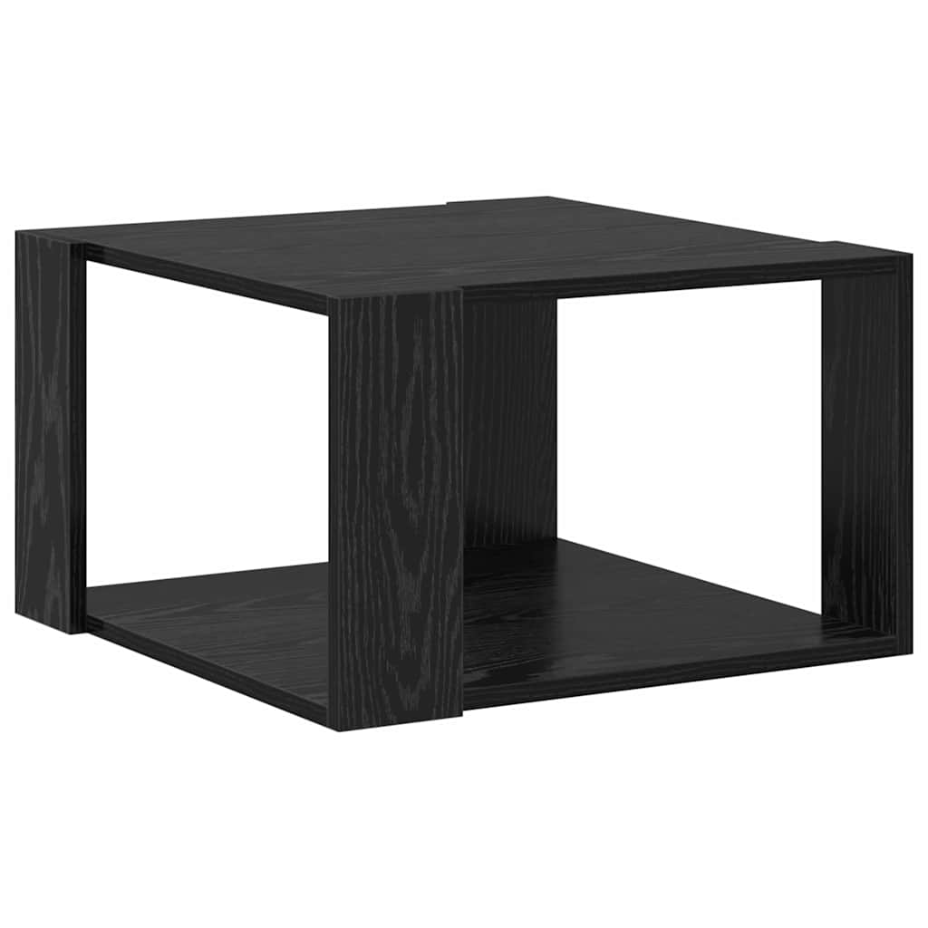 Mesa de centro carvalho preto 51,5 x 51,5 x 30 cm