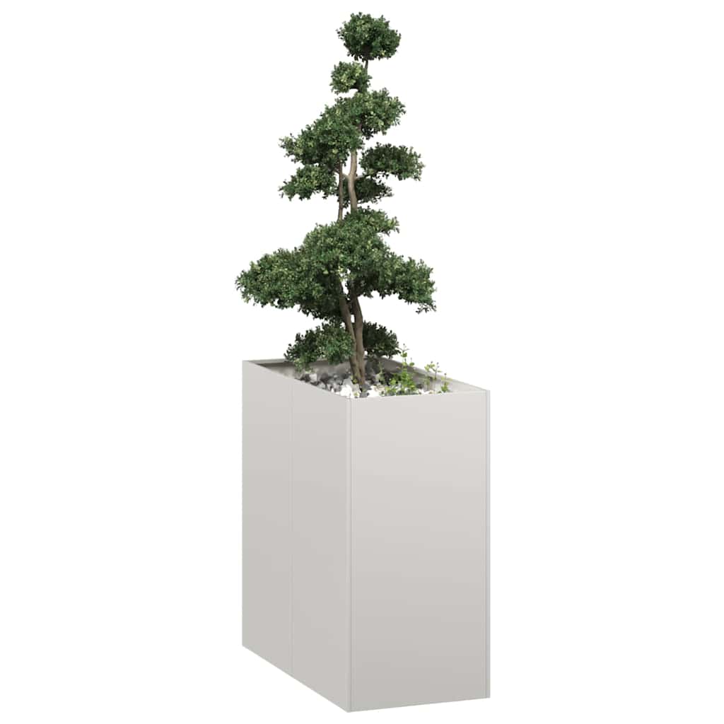 Plantador 40x80x80 cm aço inoxidável