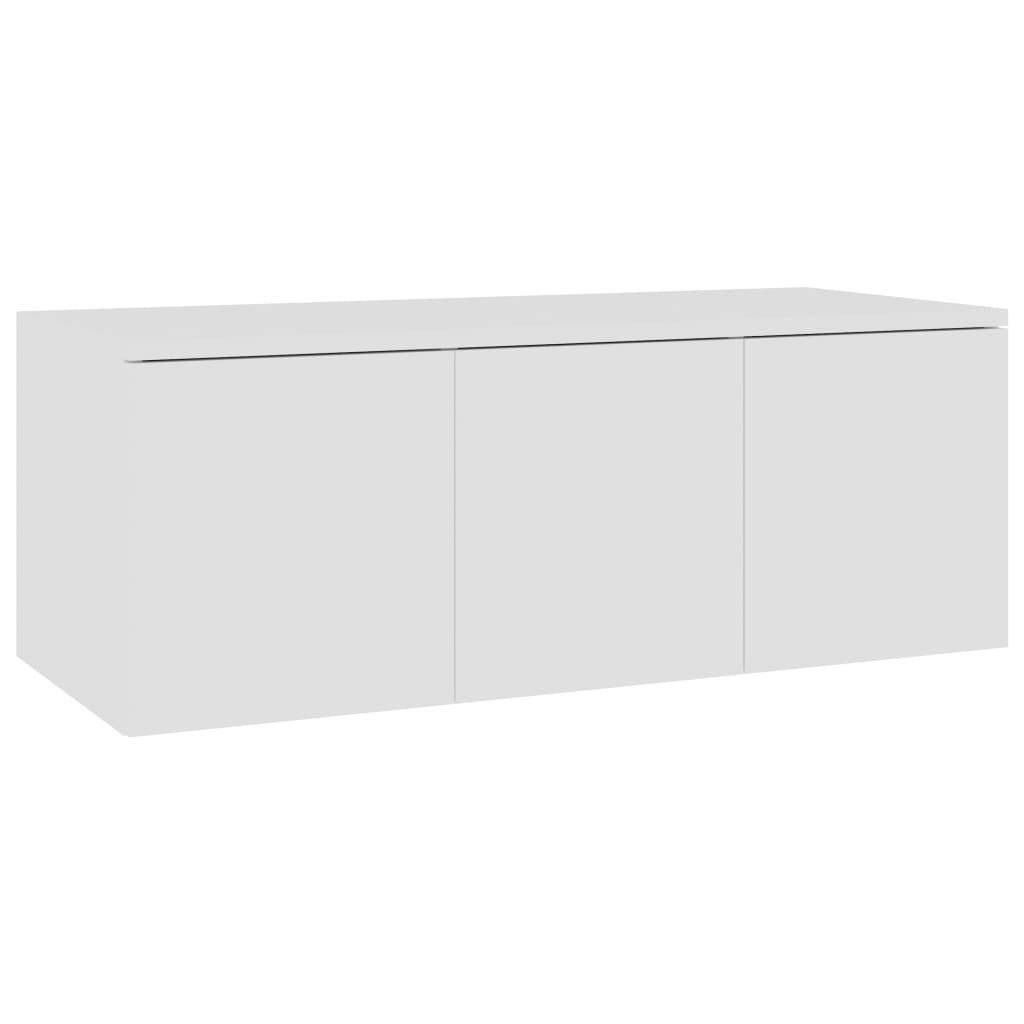 Móvel de TV 80x34x30 cm derivados de madeira branco