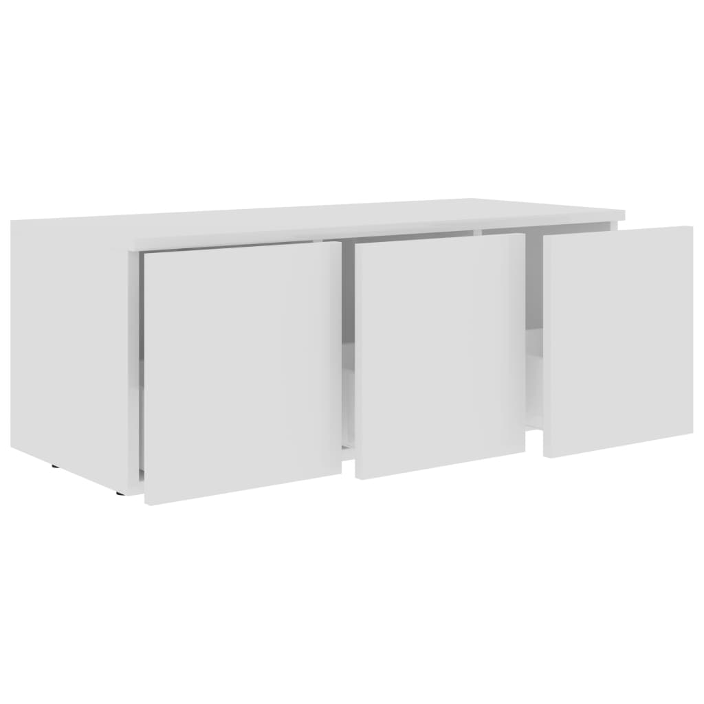 Móvel de TV 80x34x30 cm derivados de madeira branco