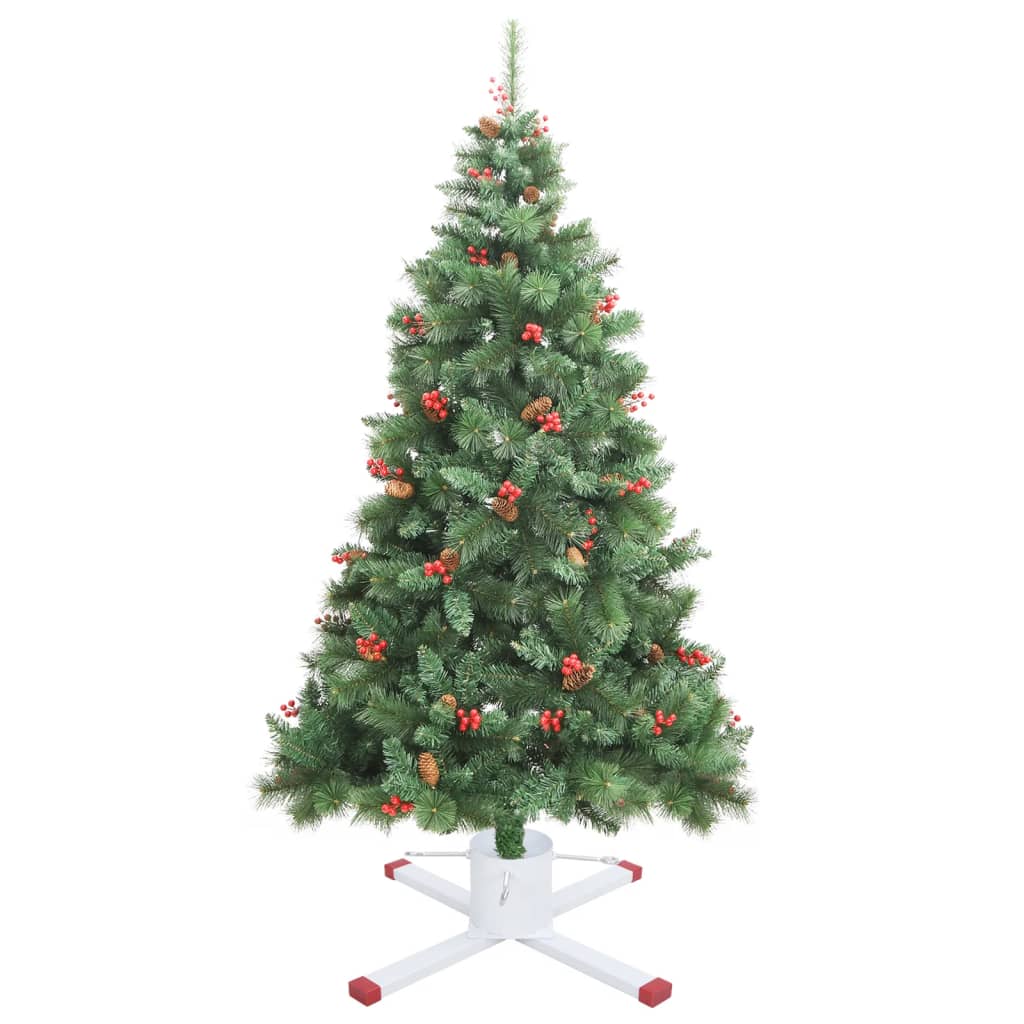 Suporte para árvore de natal 61x61x15,5 cm branco