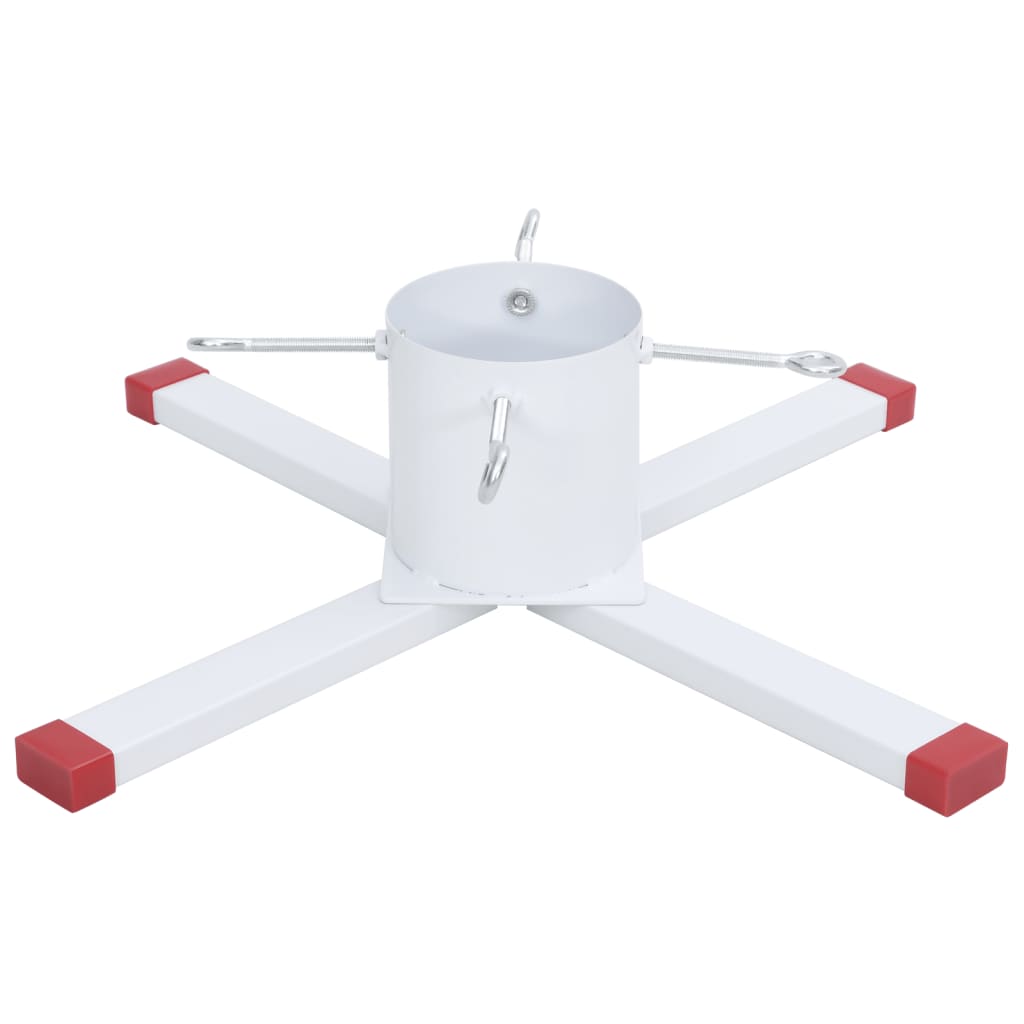 Suporte para árvore de natal 61x61x15,5 cm branco