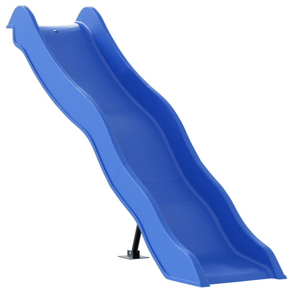 Escorrega de brincar 169x38,5 cm polipropileno azul