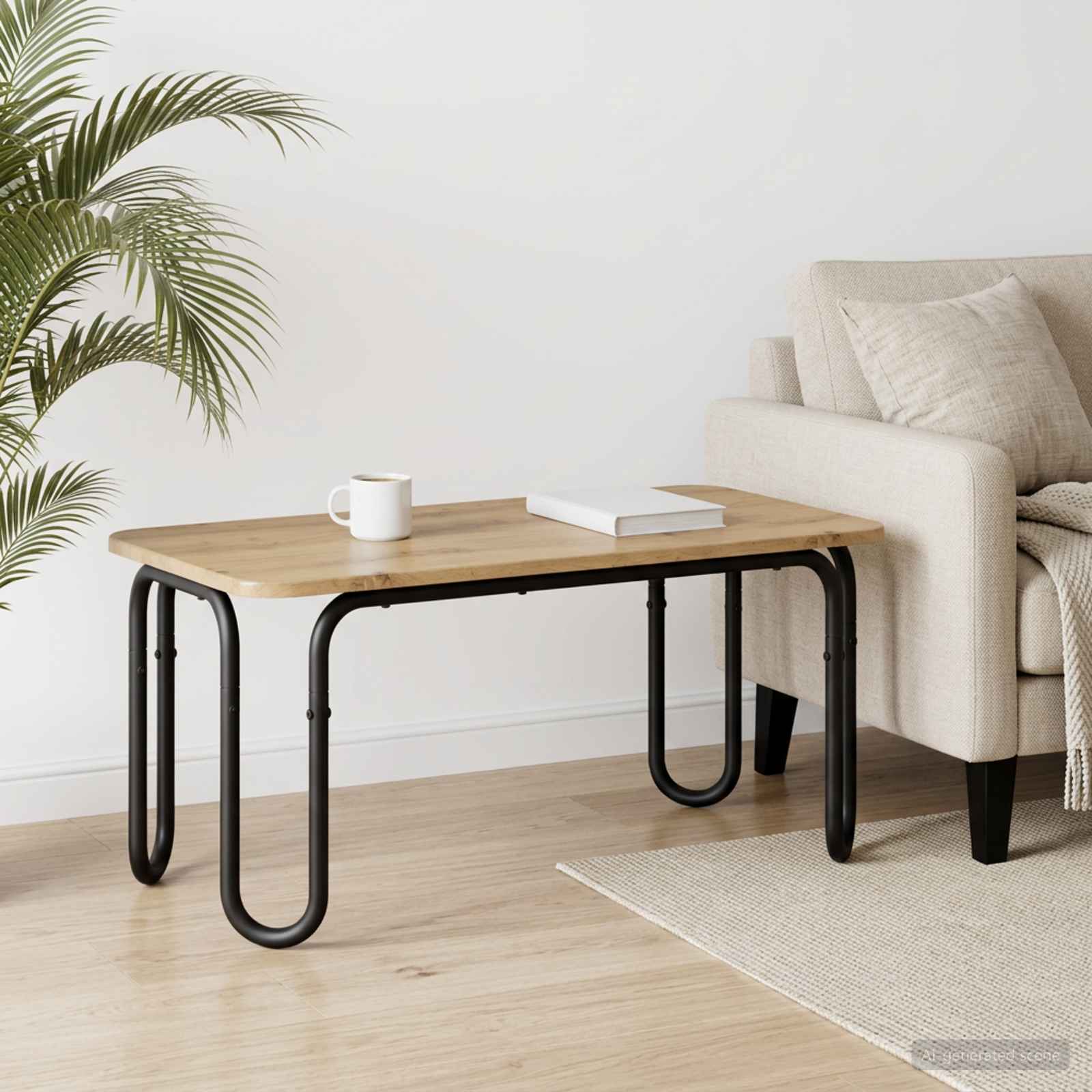 Mesa de centro carvalho arttisan 100 x 50 x 45 cm