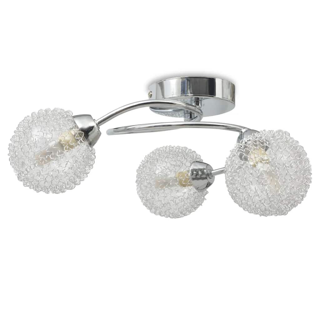 Candeeiro de teto com 3 lâmpadas LED g9 120 w