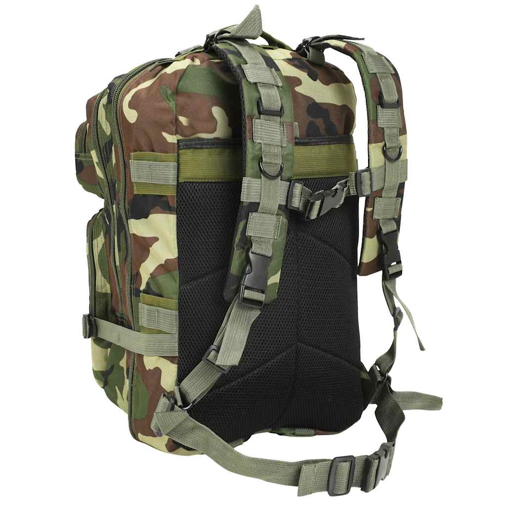 Mochila estilo exército 50 l camuflagem