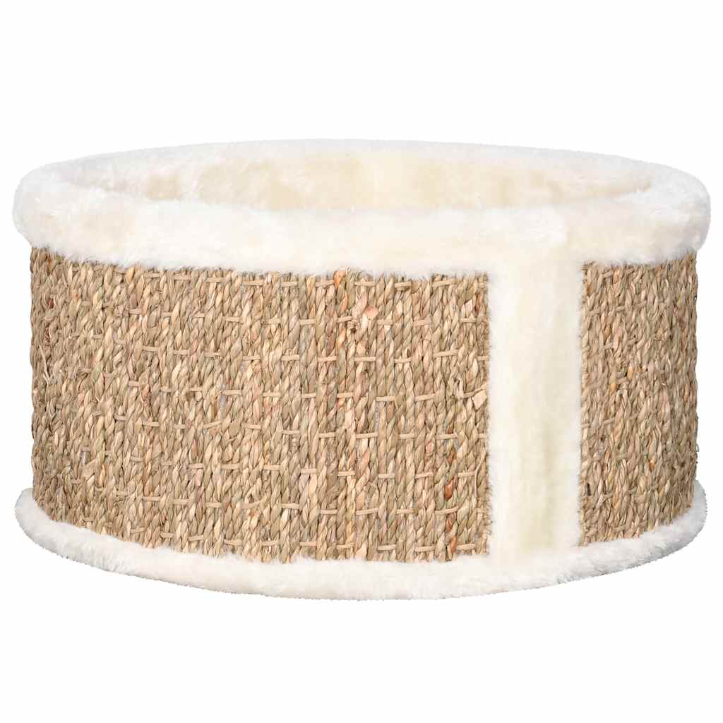 Cesto para gatos redondo 36 cm ervas marinhas