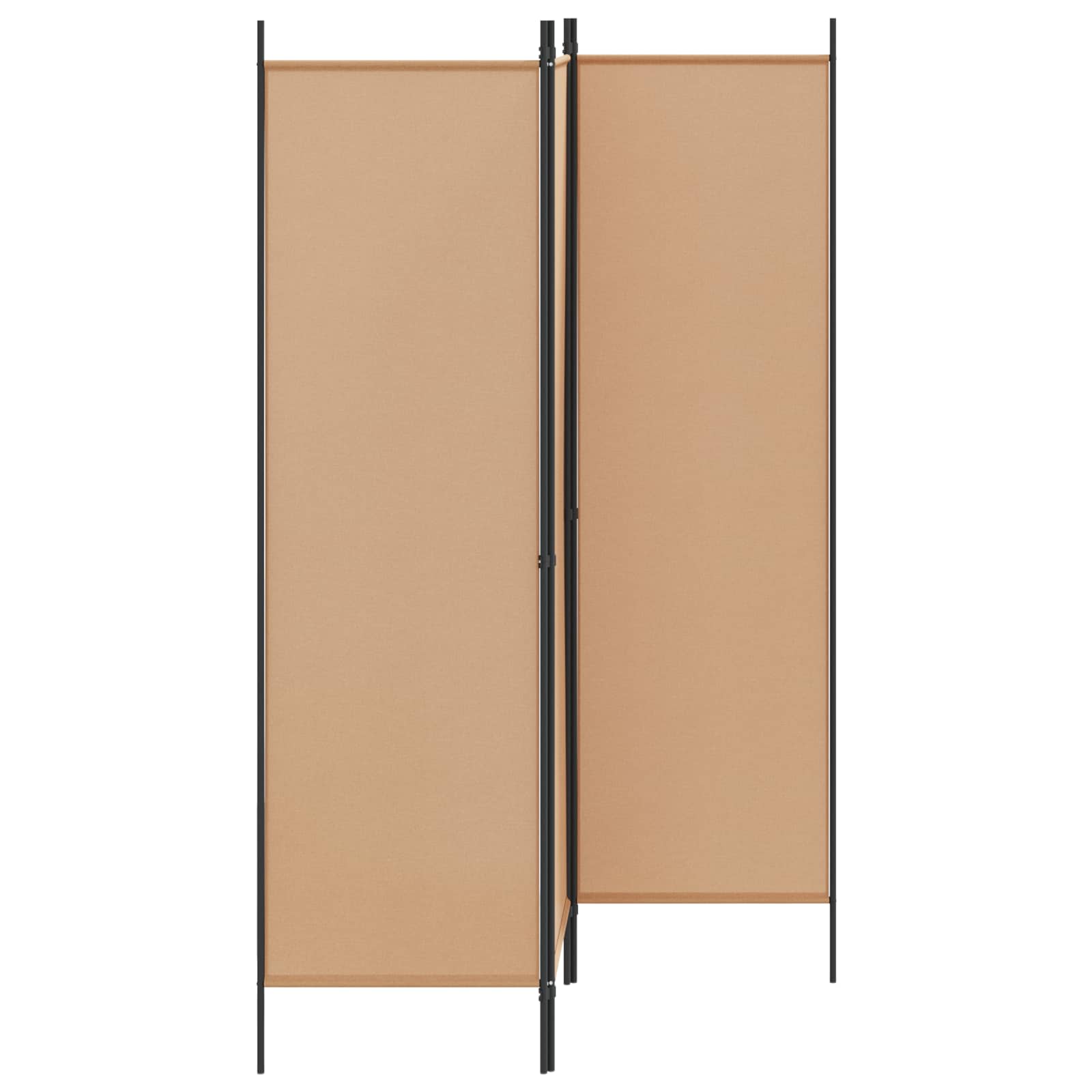 Divisor de ambiente bege 150 x 180 cm tecido