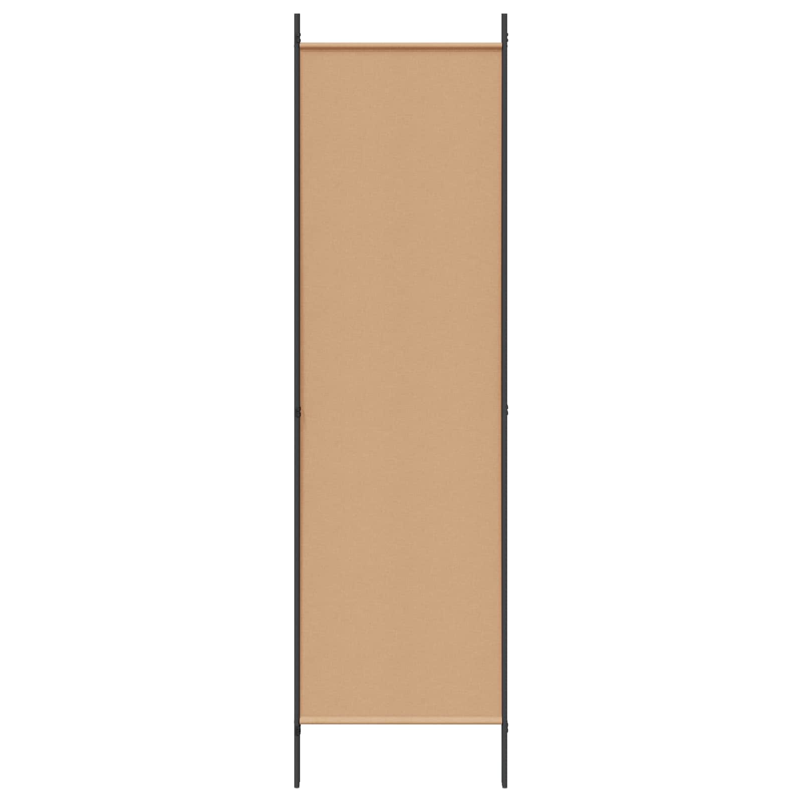 Divisor de ambiente bege 150 x 180 cm tecido