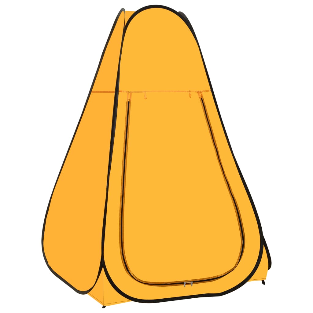 Tenda de duche amarelo