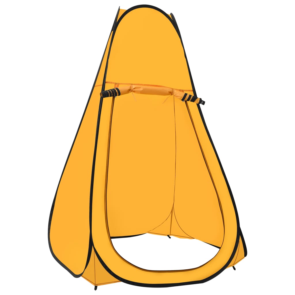 Tenda de duche amarelo