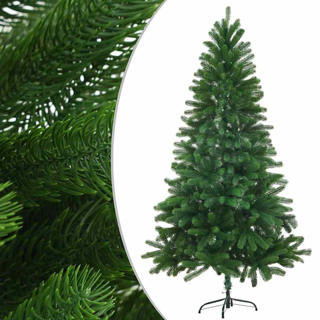 Árvore natal artificial pré-iluminada c/ bolas 150 cm verde
