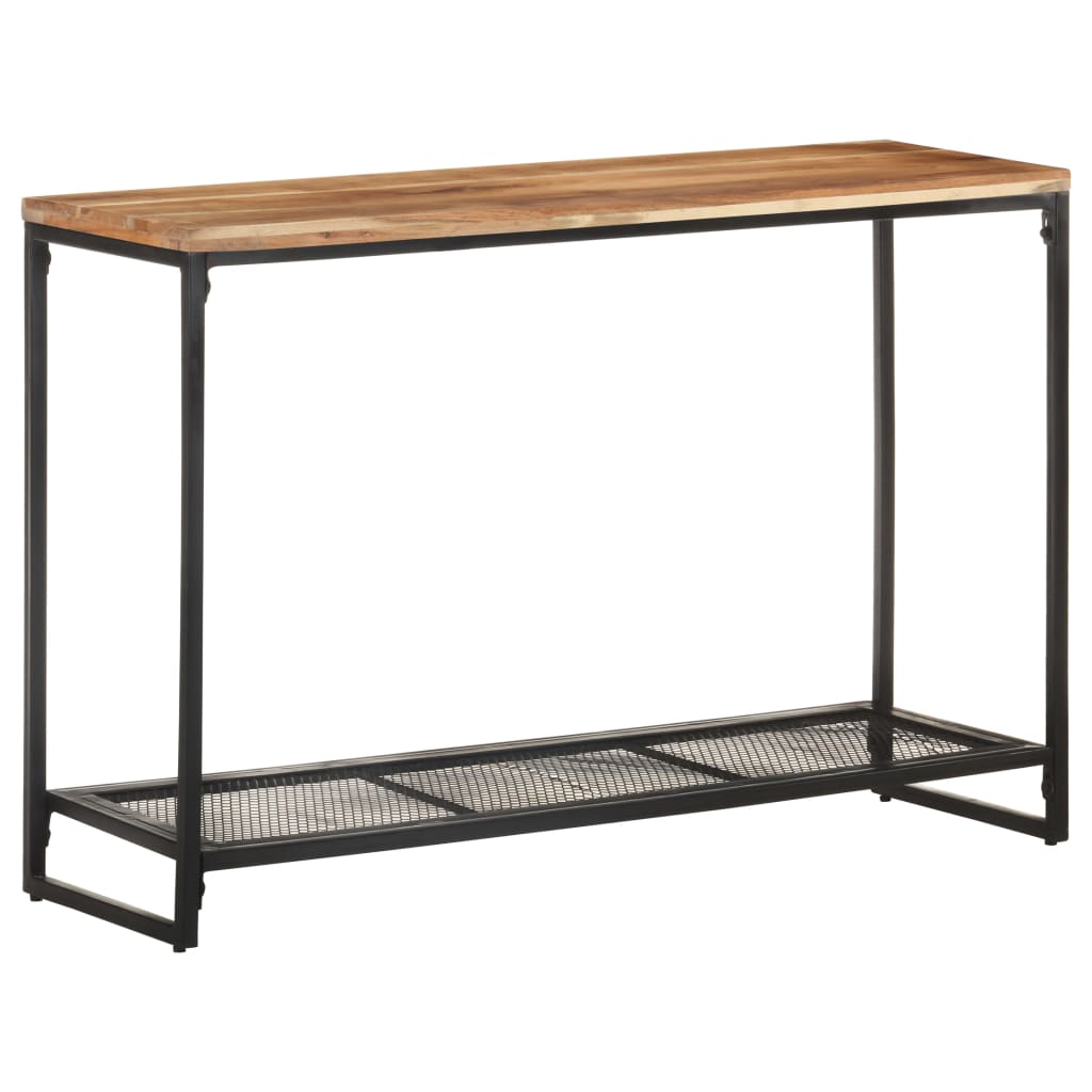 Mesa consola 110x35x75 cm madeira de acácia maciça