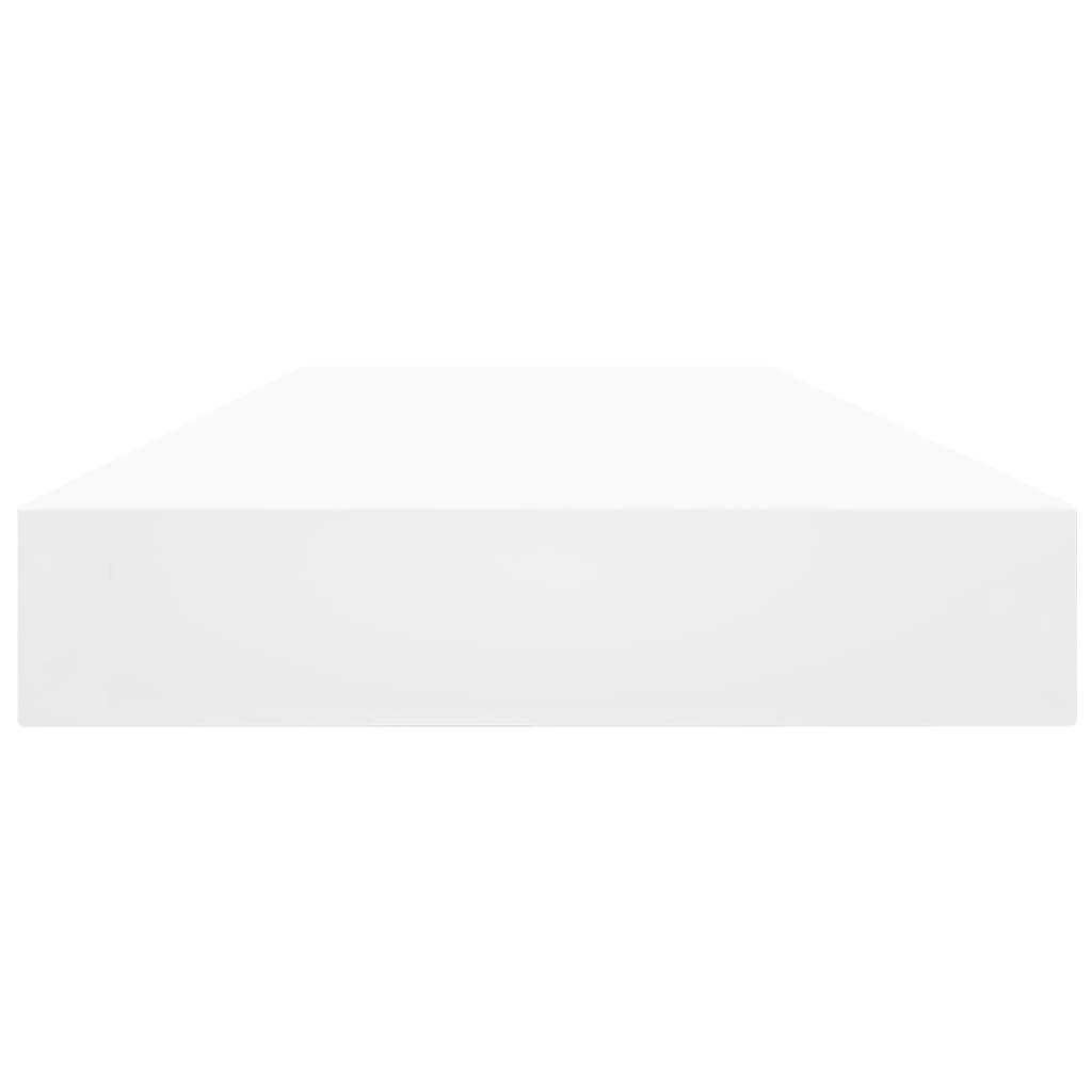 Prateleiras para estante 4pcs 100x10x1,5cm contraplacado branco