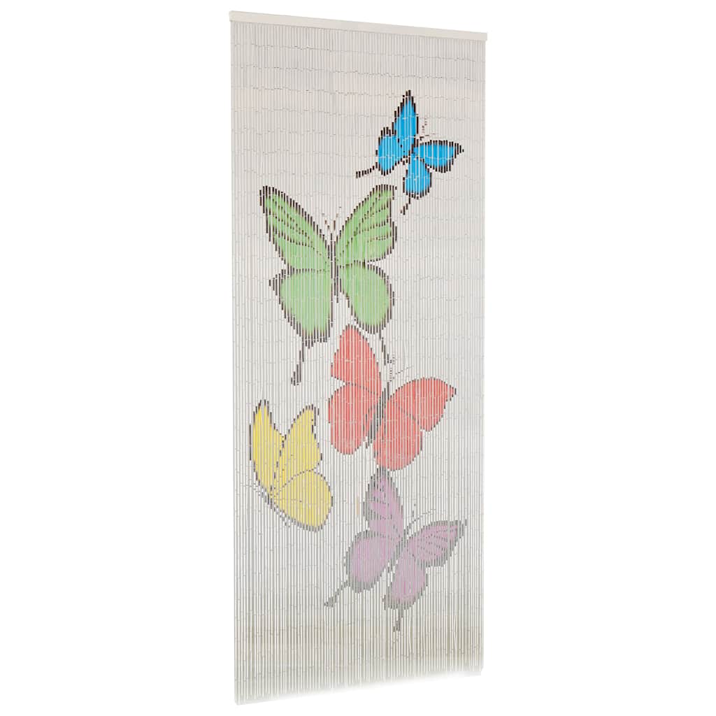 Cortina mosquiteira em bambu 90x200 cm