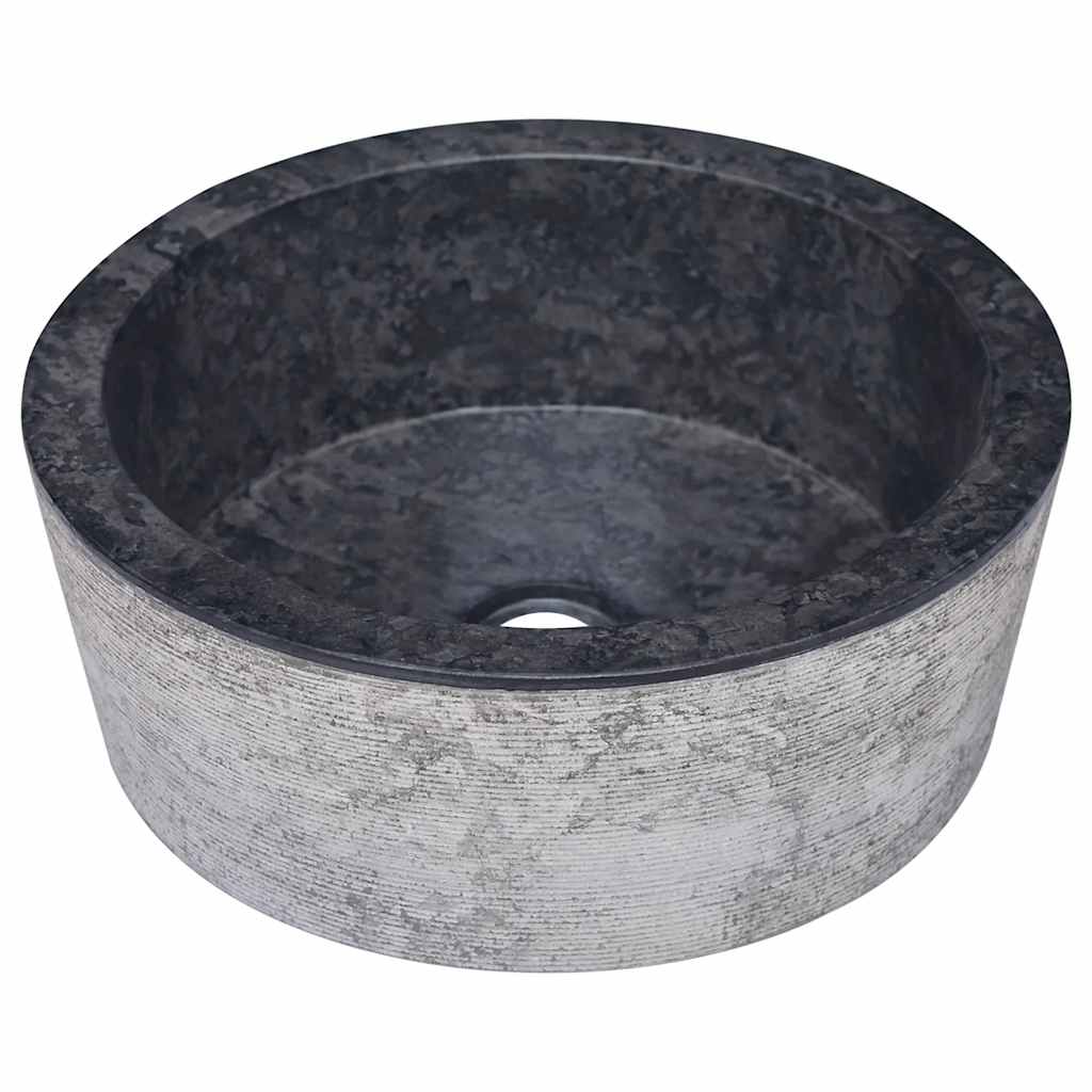 Lavatório ø40x15 mármore preto