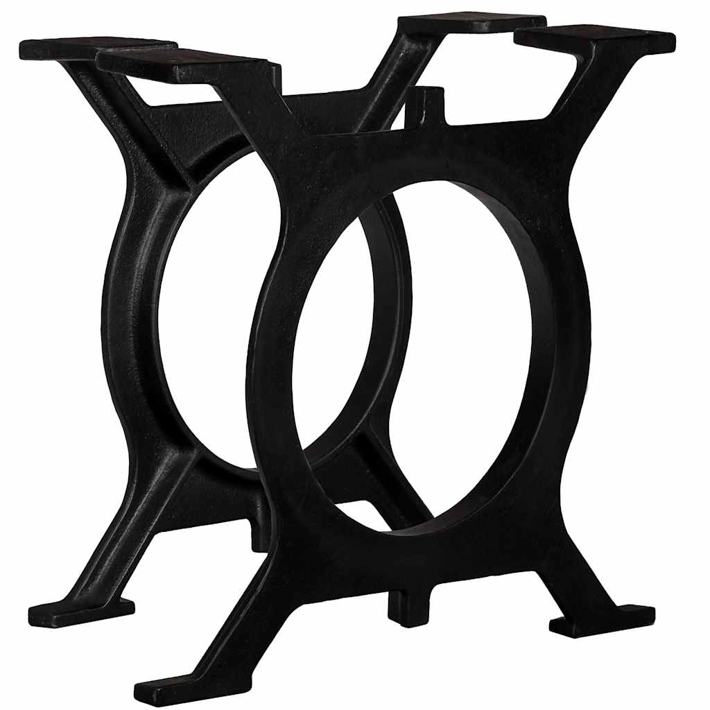 Pernas para mesa de centro 2 pcs estrutura em o ferro fundido