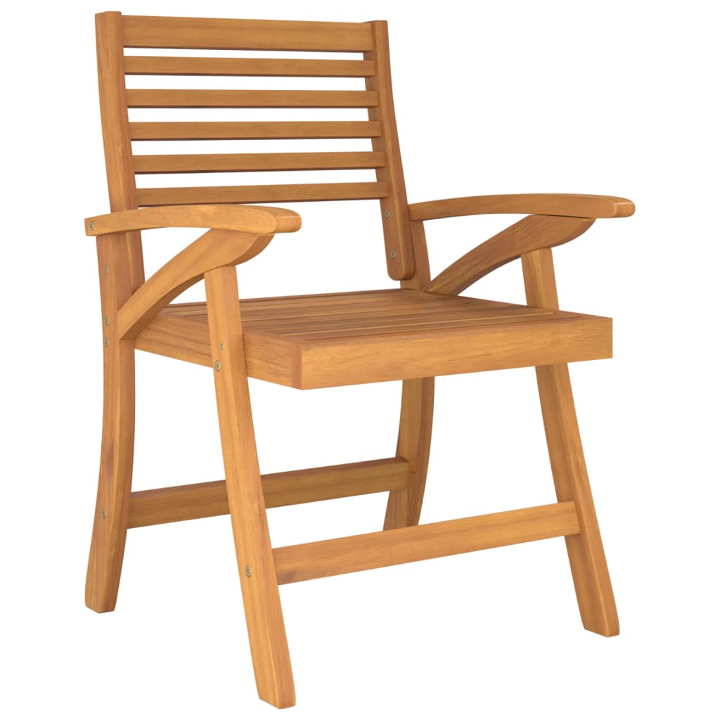 Cadeiras de jardim 2 pcs 58x58x87 cm madeira de acácia maciça