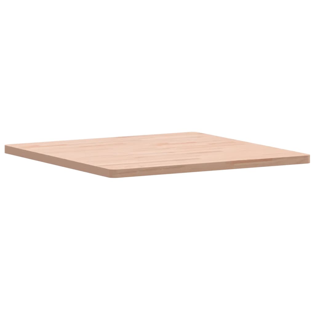 Tampo de mesa quadrado 70x70x2,5 cm madeira de faia maciça