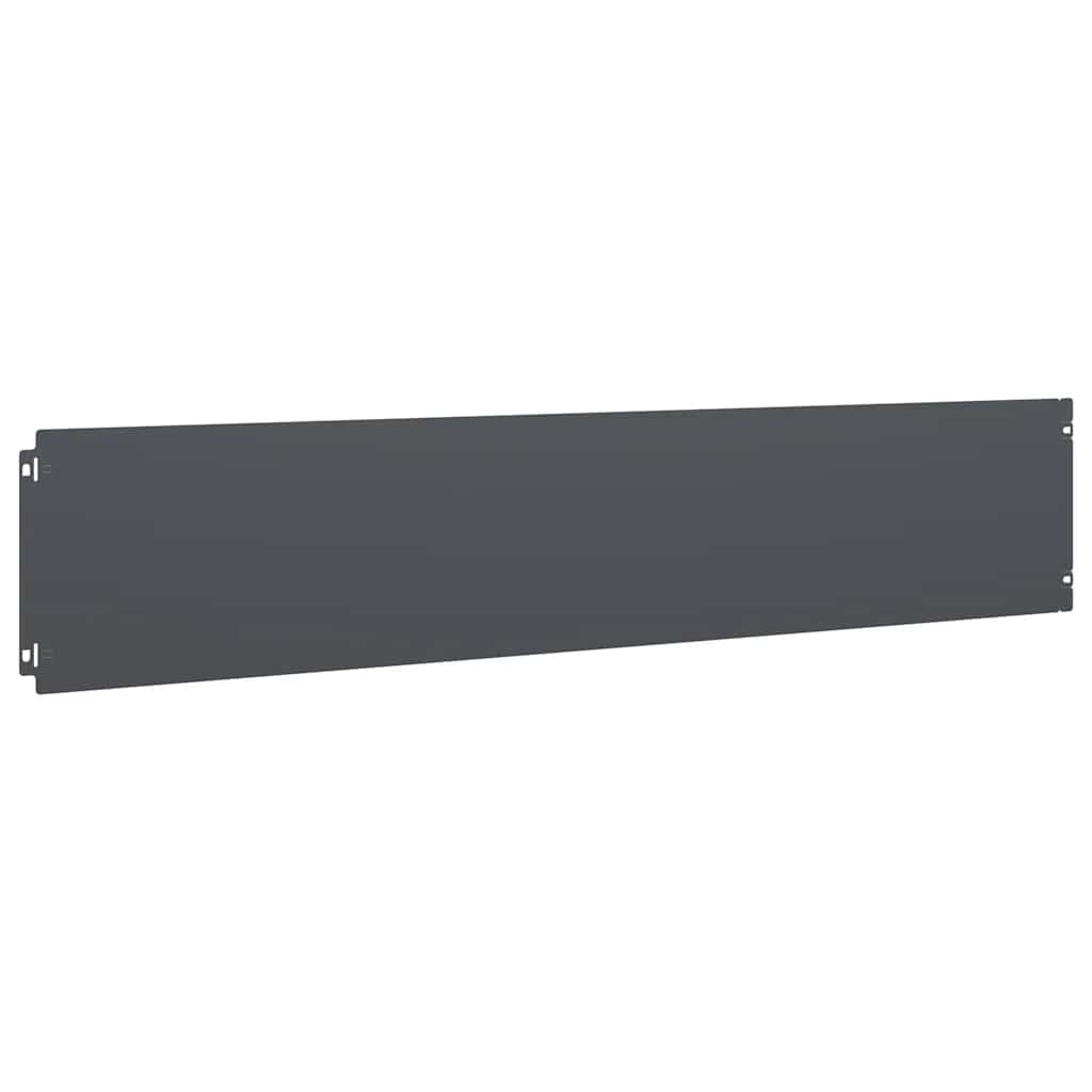 Orlas de relva 30 pcs antracite 20x103 cm aço laminado a frio