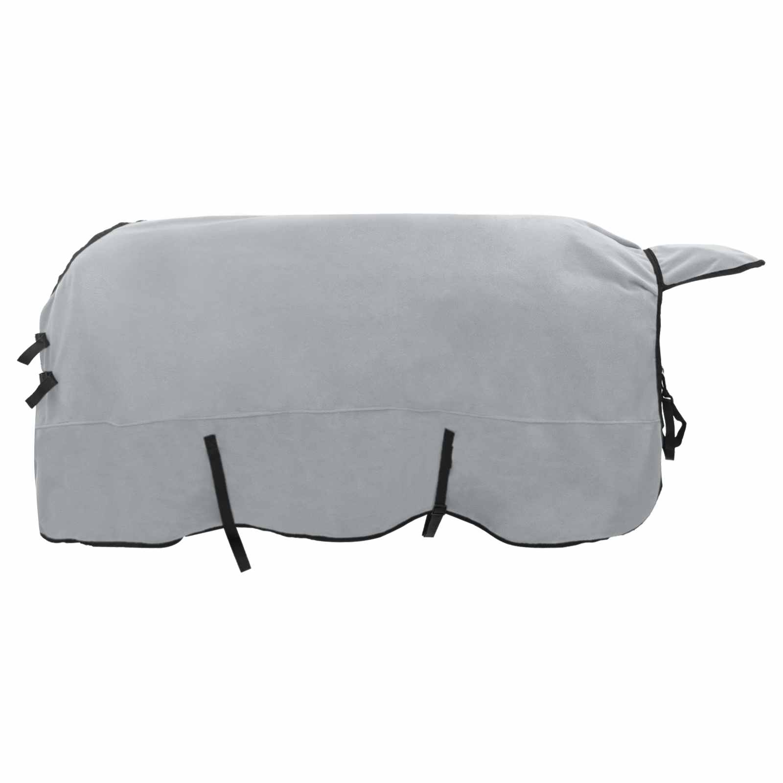 Cobertor de cavalo cinza claro total e rosa 165 cm poliéster