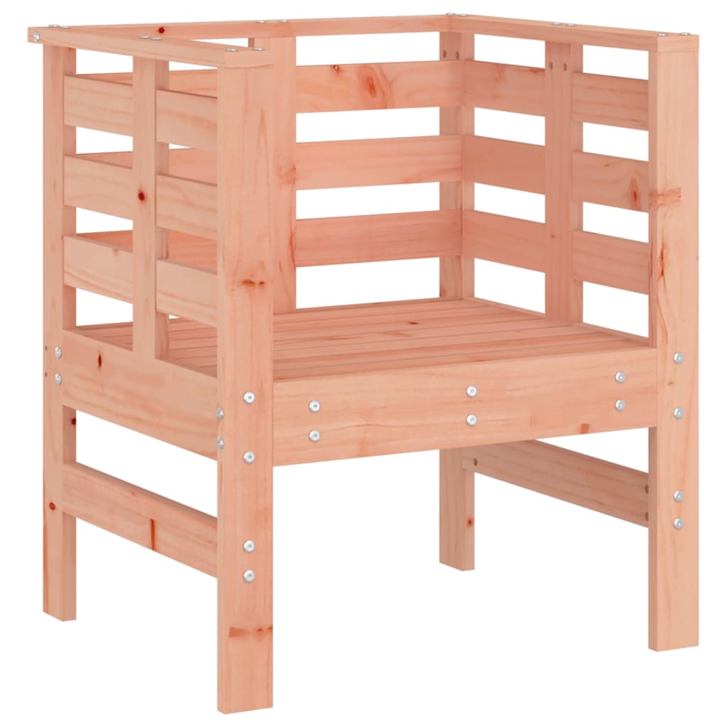 Cadeiras de jardim 2 pcs 61,5x53x71cm madeira de douglas maciça