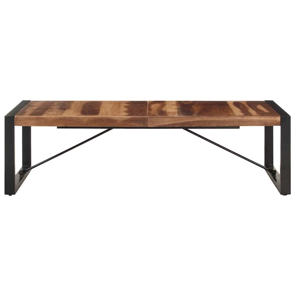 Mesa de centro 140x70x40 cm madeira maciça