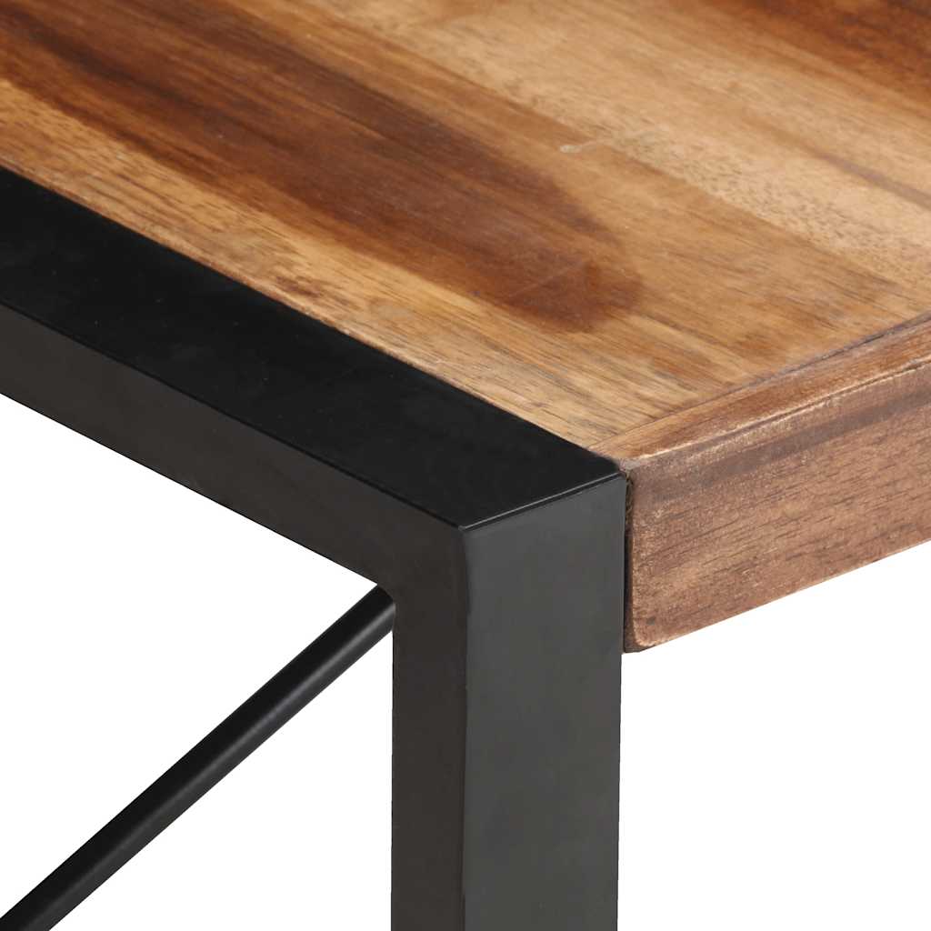 Mesa de centro 140x70x40 cm madeira maciça