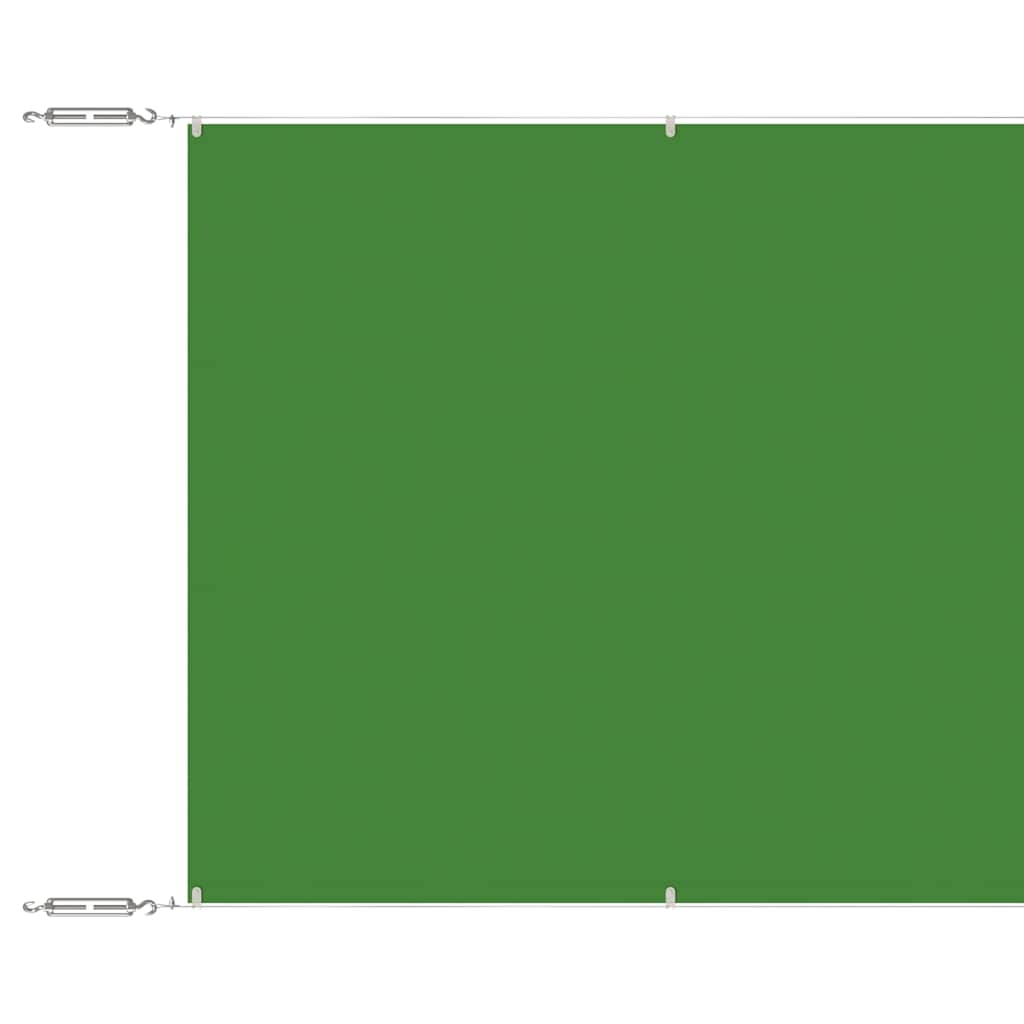 Toldo vertical 140x800 cm tecido oxford verde-claro