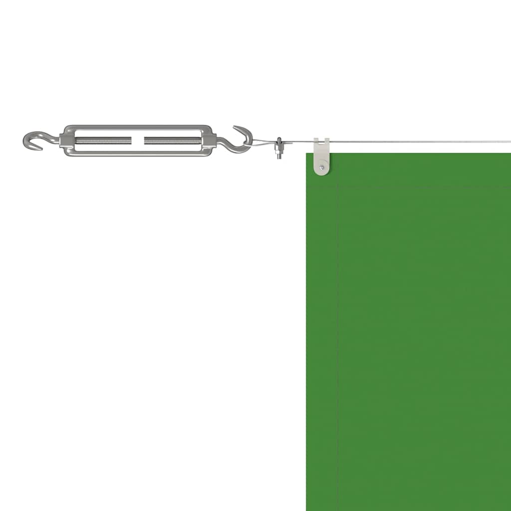 Toldo vertical 140x800 cm tecido oxford verde-claro