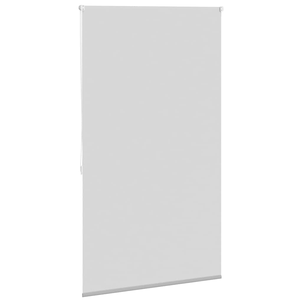 Cortina de rolo blackout, 124,4 x 175 cm, largura do tecido 120 cm, cinza