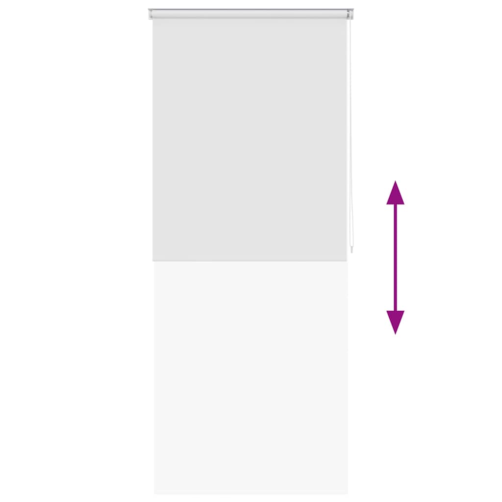 Estore de rolo para o duche 80x240 cm branco