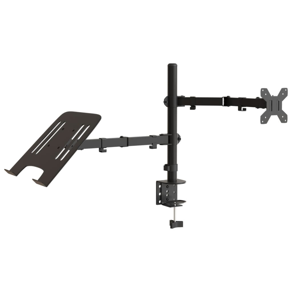Suporte para monitor vesa 75/100 mm aço preto
