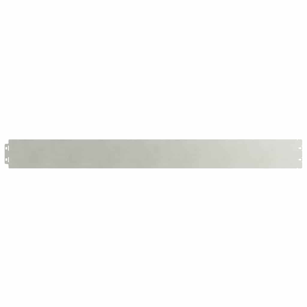 Orlas de relva 50 pcs 10x103 cm aço inoxidável