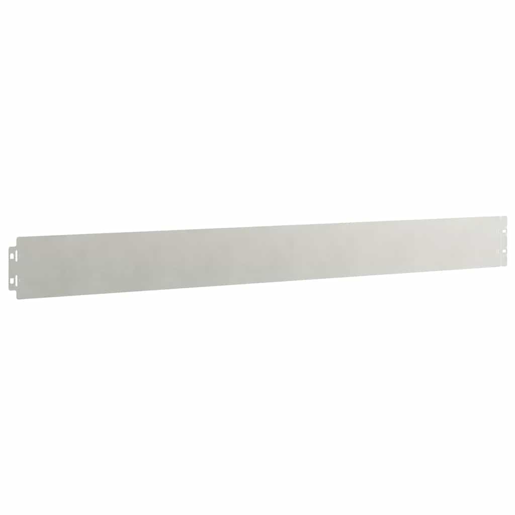 Orlas de relva 50 pcs 10x103 cm aço inoxidável