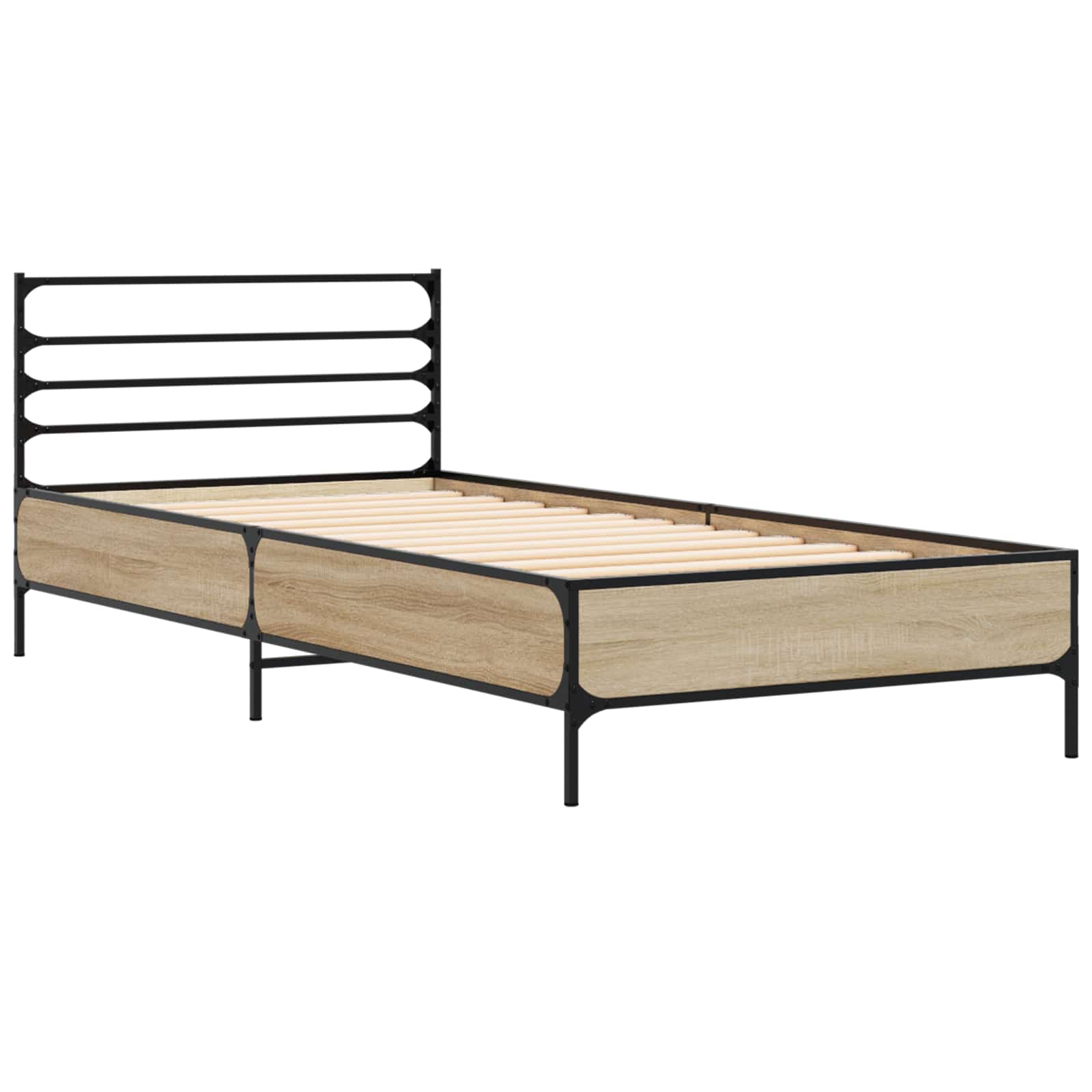 Estrutura da cama carvalho sonoma 80 x 200 cm