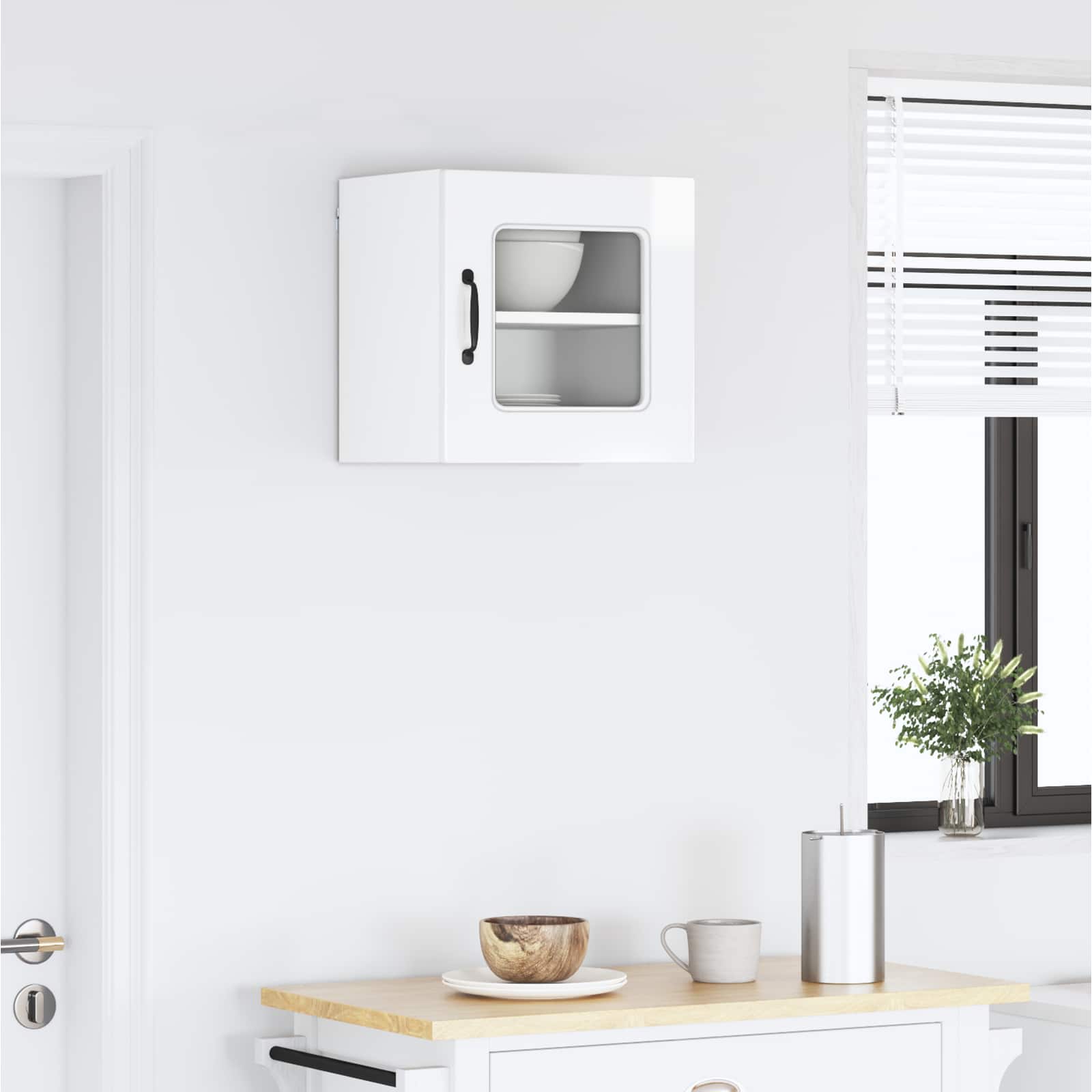 Painel de lava-louça kalmar branco brilhante 40 x 31 x 40 cm