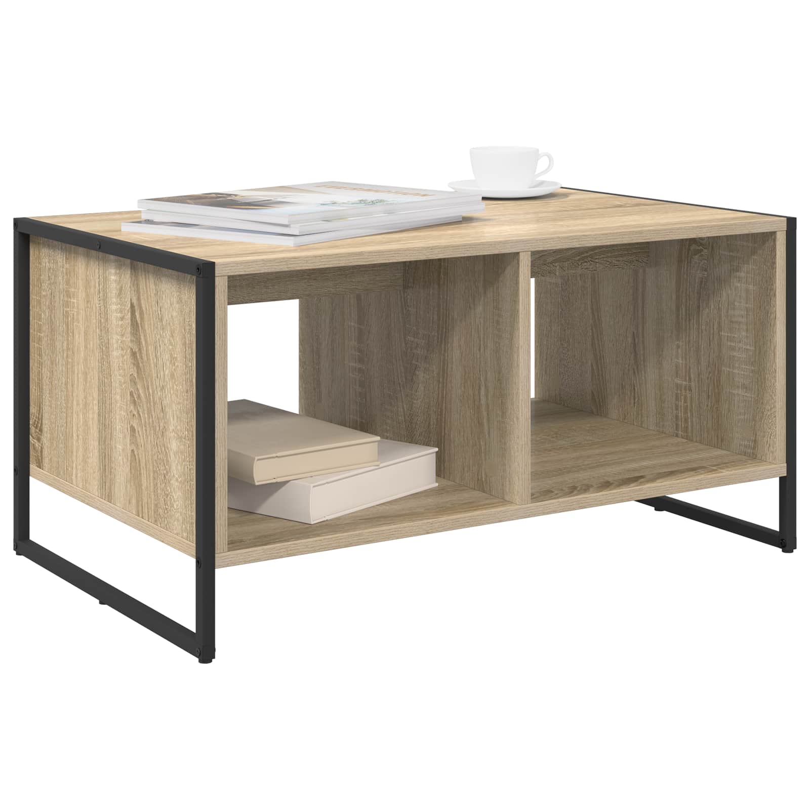 Mesa de centro sonoma 80 x 50 x 40 cm derivados de madeira