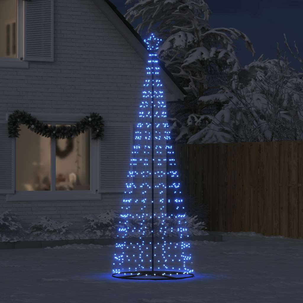 LED árvore de natal 550 leds azul 300 cm