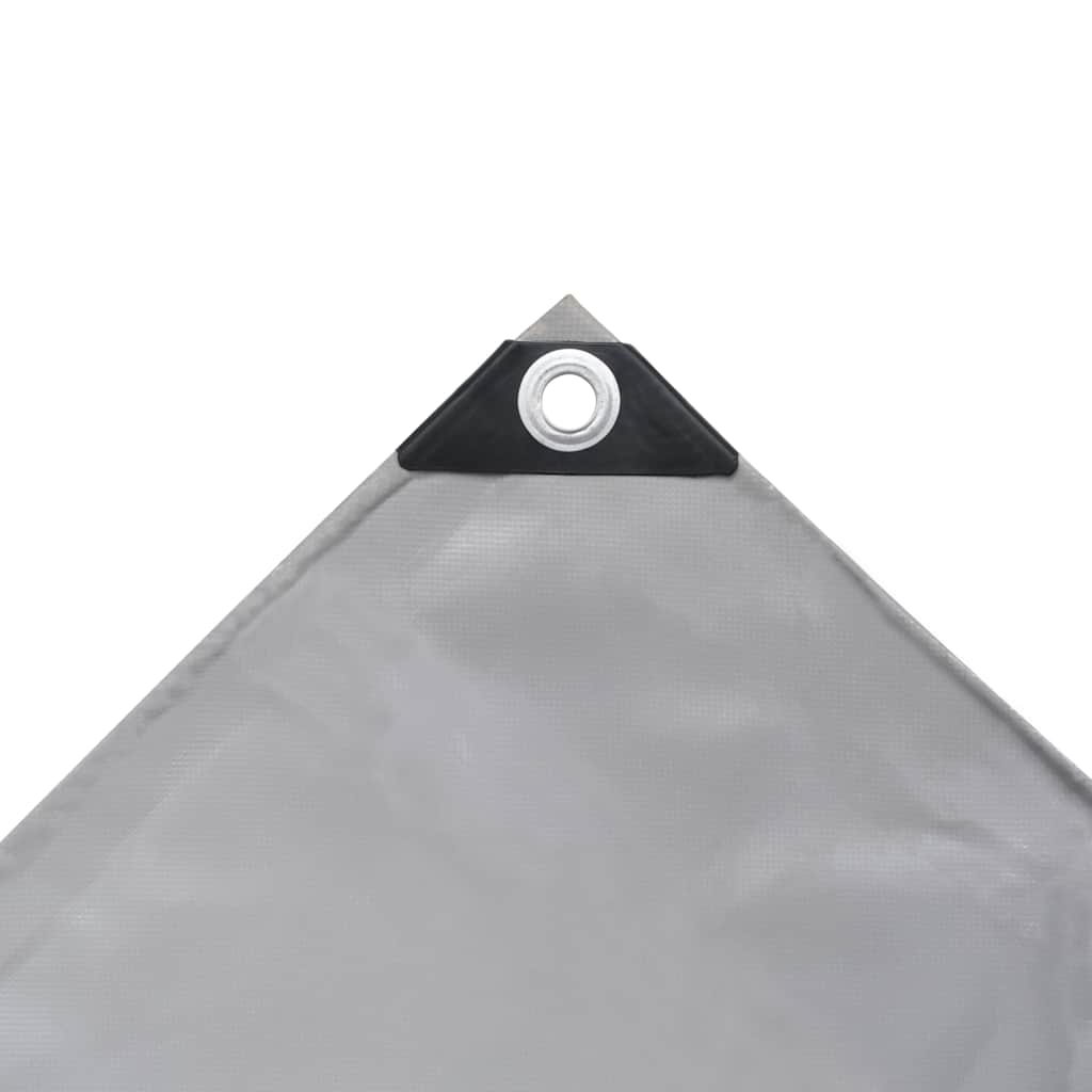 Lona 650 g/m² 4x5 m cinzento