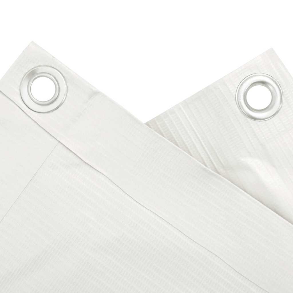 Tela de privacidade para varanda 800x120 cm PVC branco