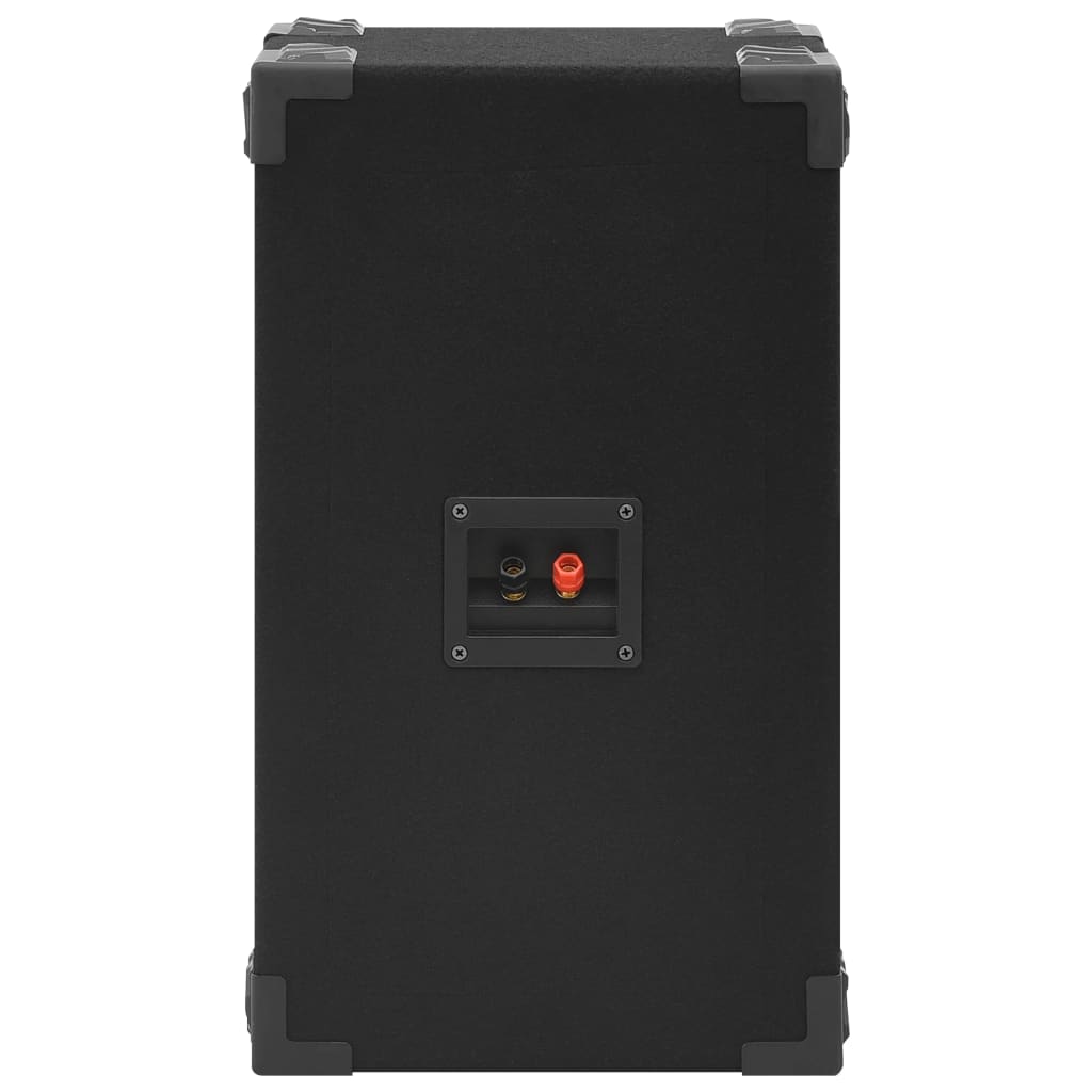 Colunas de palco hifi profissionais passivas 2 pcs 800 w preto