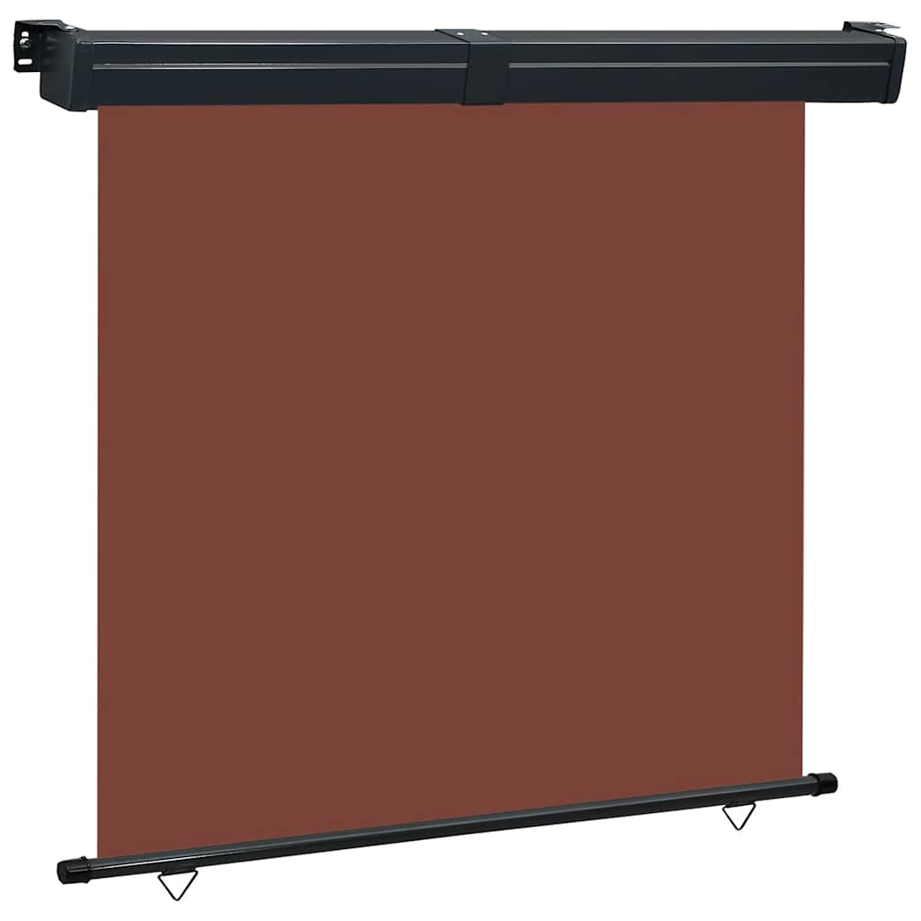 Toldo lateral para varanda 165x250 cm castanho